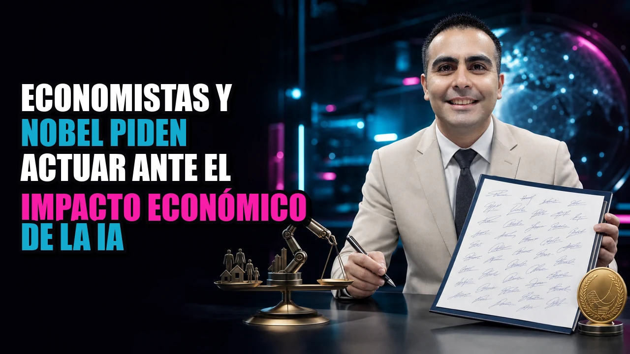 Portada de Economistas y Nobel piden actuar ante el impacto económico de la IA
