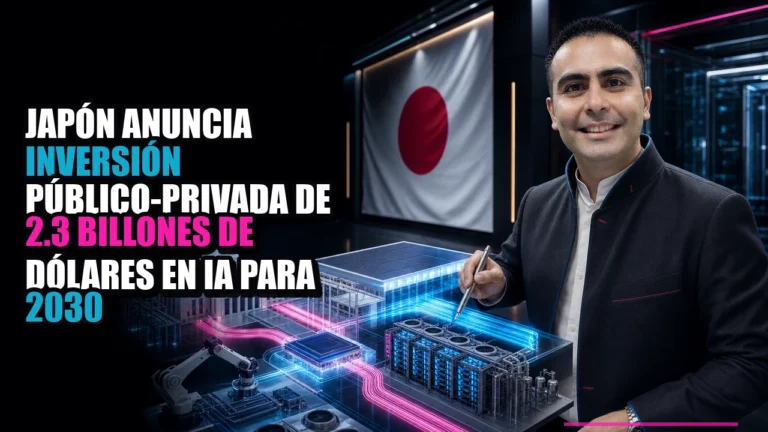 Japon anuncia inversion publico-privada de 2.3 billones de dolares en IA para 2030