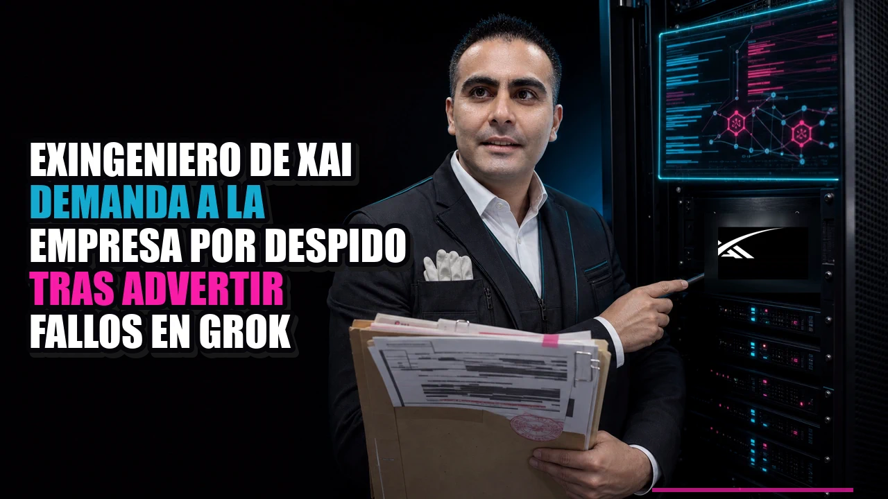 Exingeniero de xAI demanda a la empresa por despido tras advertir fallos en Grok
