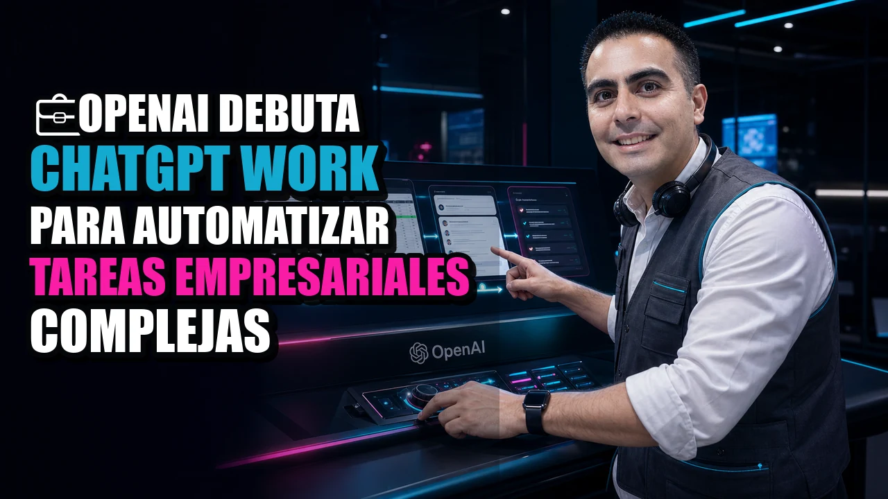 💼 OpenAI debuta ChatGPT Work para automatizar tareas empresariales complejas