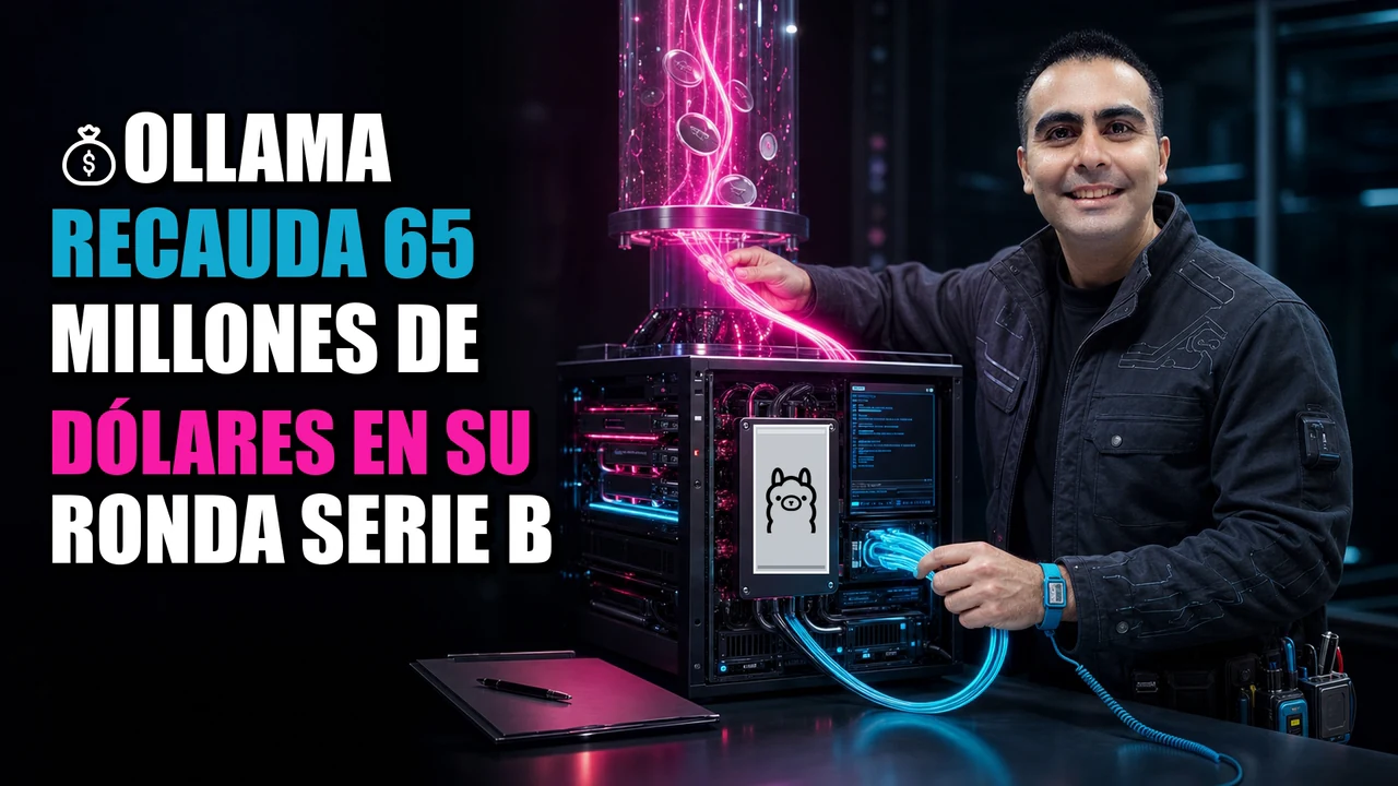 💰 Ollama recauda 65 millones de dólares en su ronda Serie B