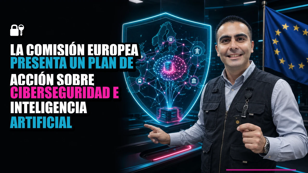 🔐 La Comisión Europea presenta un Plan de Acción sobre Ciberseguridad e Inteligencia Artificial