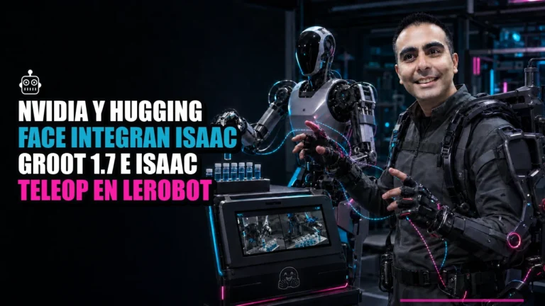 🤖 NVIDIA y Hugging Face integran Isaac GR00T 1.7 e Isaac Teleop en LeRobot