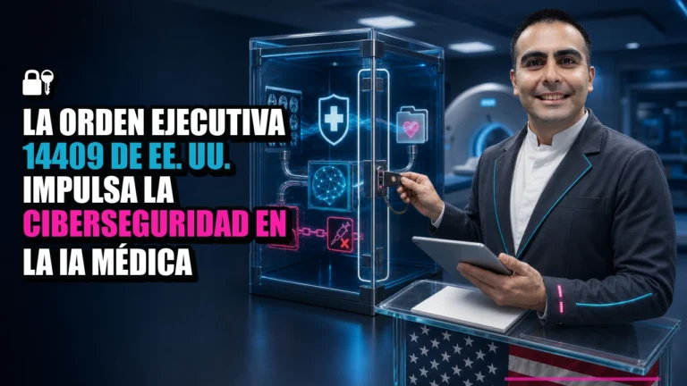 🔐 La Orden Ejecutiva 14409 de EE. UU. impulsa la ciberseguridad en la IA médica