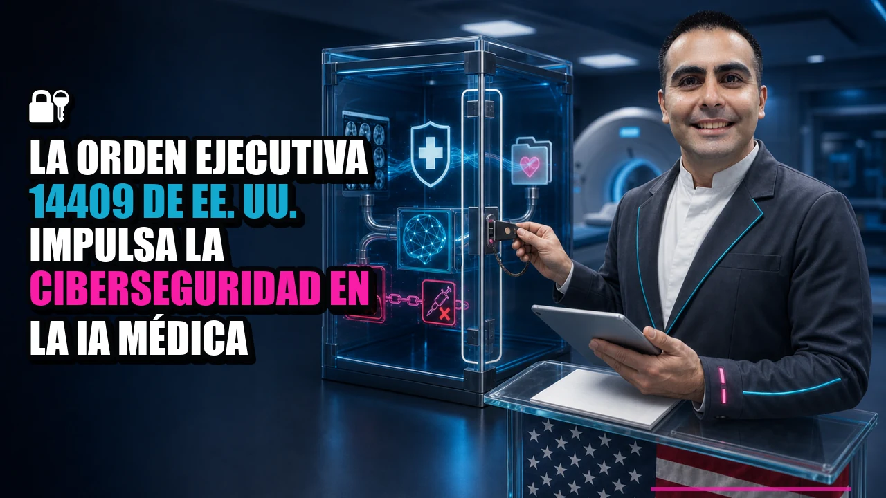 🔐 La Orden Ejecutiva 14409 de EE. UU. impulsa la ciberseguridad en la IA médica
