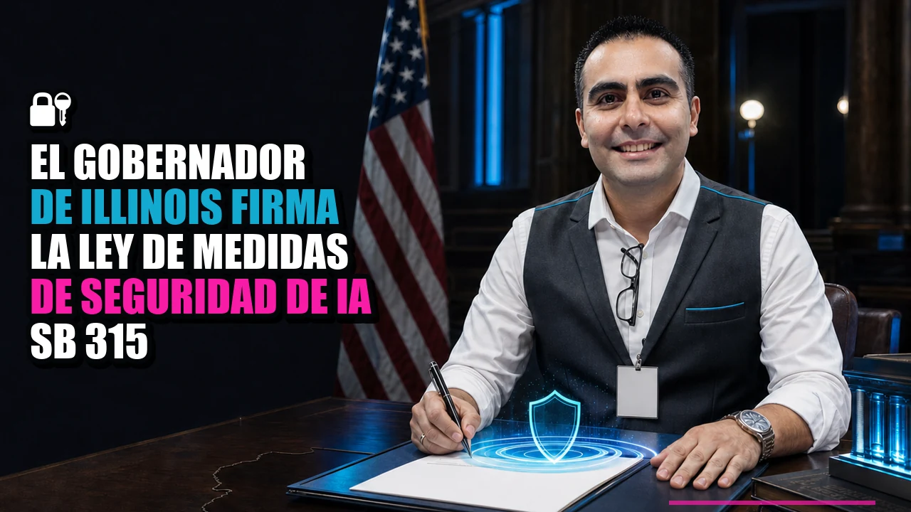 🔐 El Gobernador de Illinois firma la Ley de Medidas de Seguridad de IA SB 315