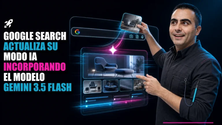 🚀 Google Search actualiza su Modo IA incorporando el modelo Gemini 3.5 Flash