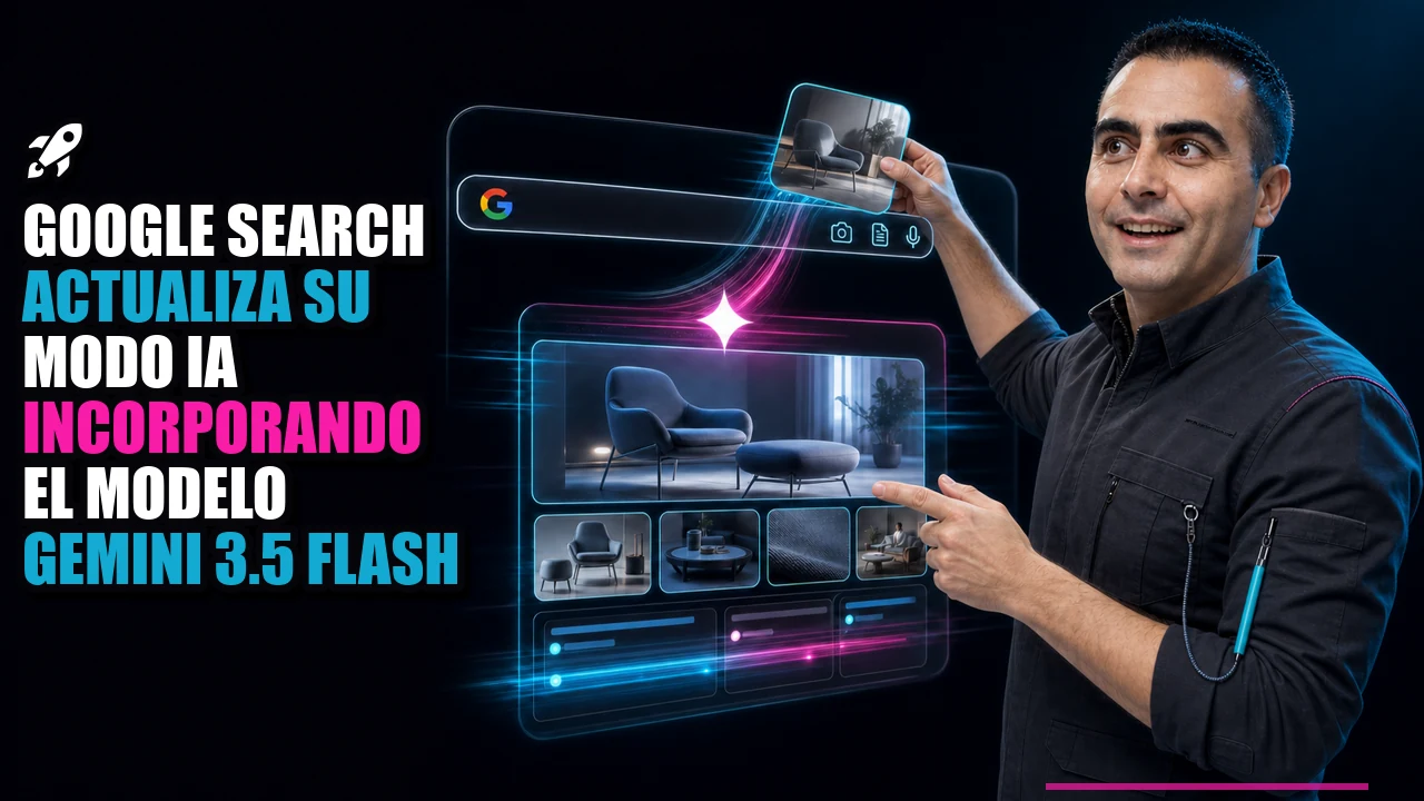 🚀 Google Search actualiza su Modo IA incorporando el modelo Gemini 3.5 Flash