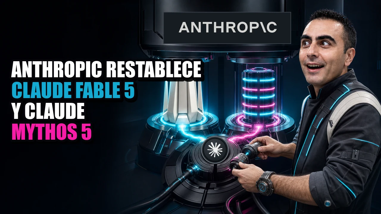 Anthropic restablece Claude Fable 5 y Claude Mythos 5