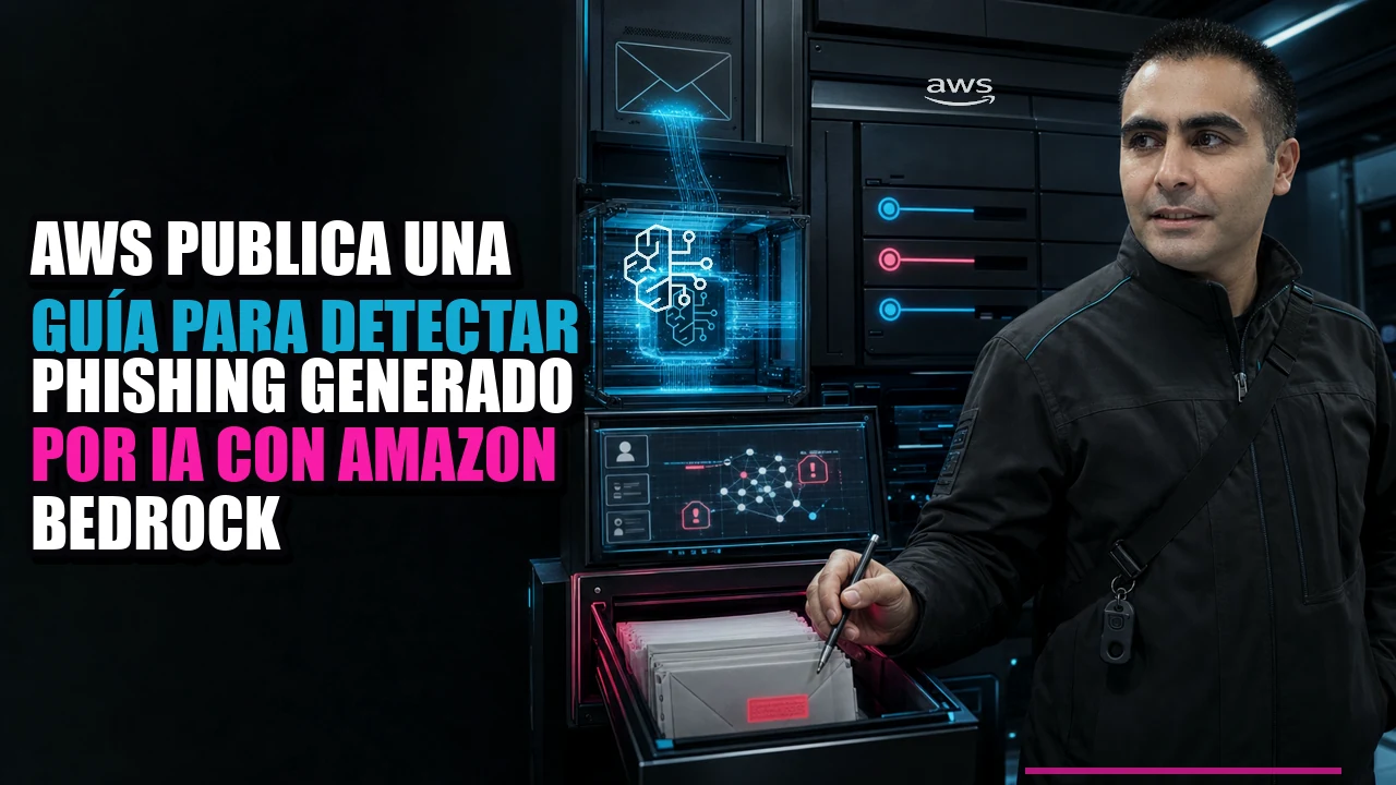 AWS publica una guía para detectar phishing generado por IA con Amazon Bedrock