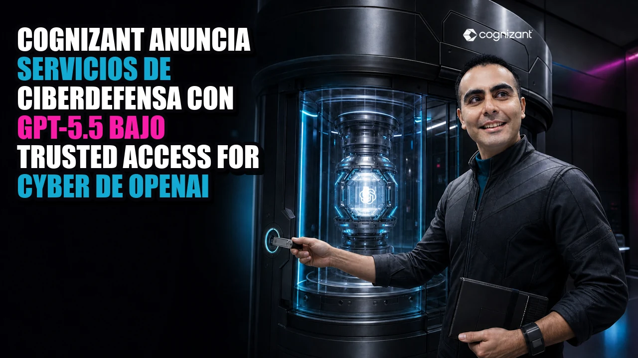 Cognizant anuncia servicios de ciberdefensa con GPT-5.5 bajo Trusted Access for Cyber de OpenAI
