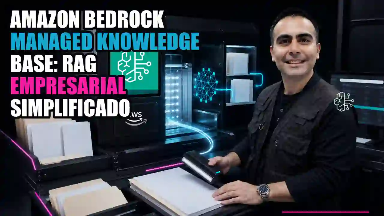 Portada de Amazon Bedrock Managed Knowledge Base: RAG Empresarial Simplificado