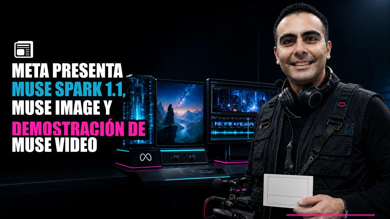📰 Meta presenta Muse Spark 1.1, Muse Image y demostración de Muse Video