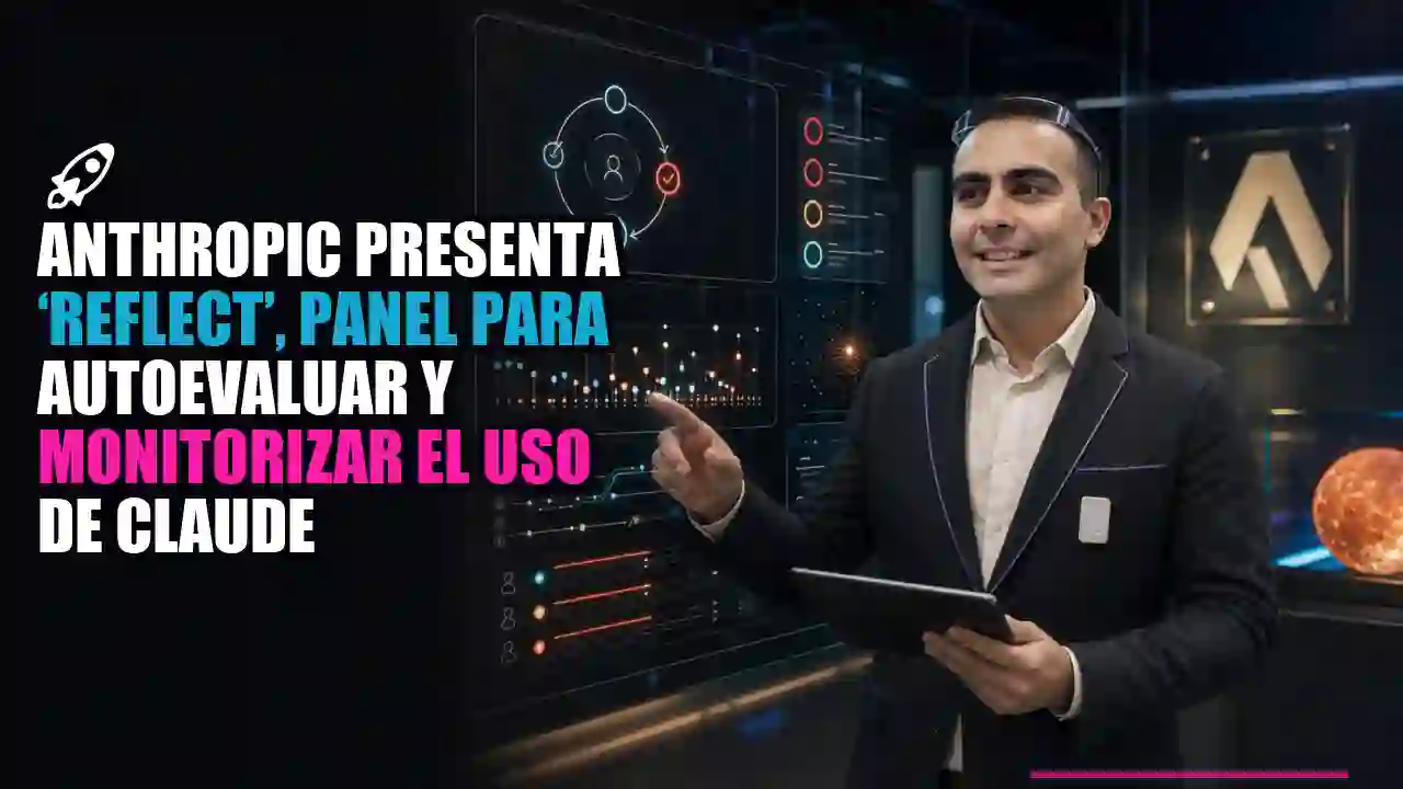 🚀 Anthropic presenta ‘Reflect’, panel para autoevaluar y monitorizar el uso de Claude