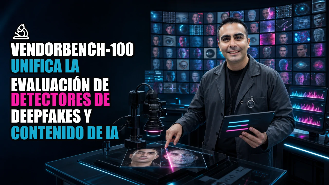 🔬 VendorBench-100 unifica la evaluación de detectores de deepfakes y contenido de IA