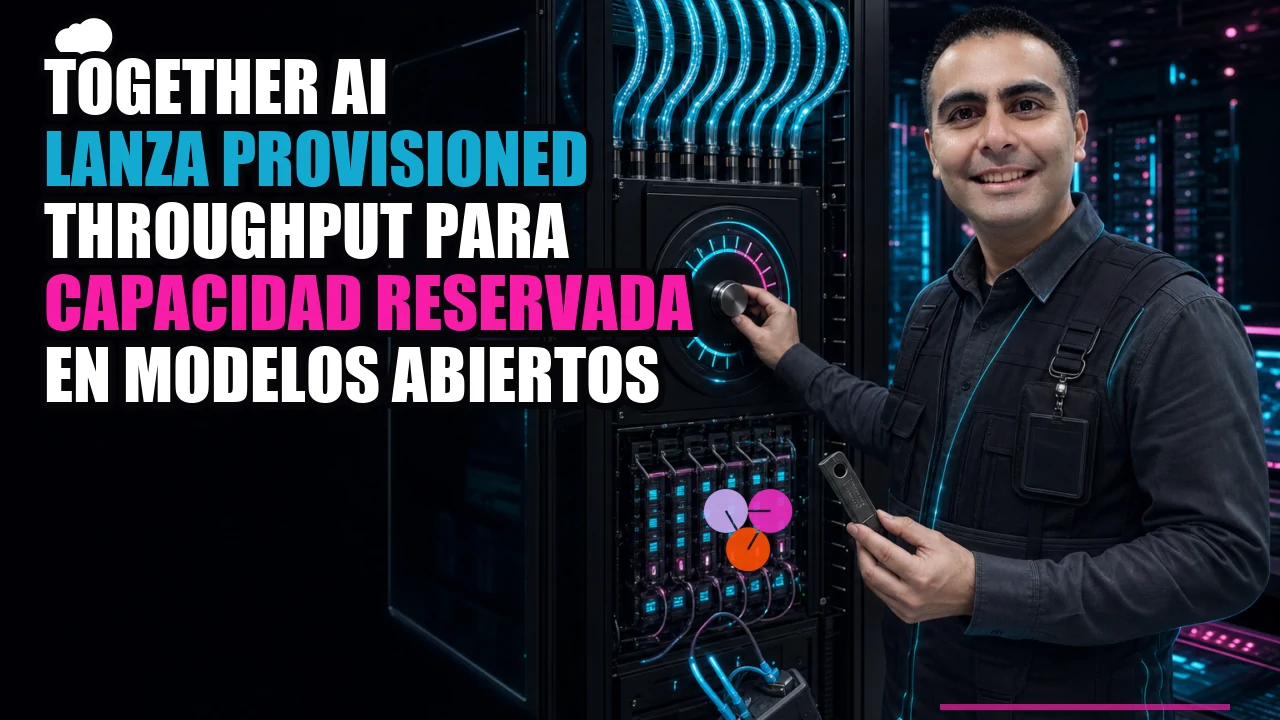 ☁️ Together AI lanza Provisioned Throughput para capacidad reservada en modelos abiertos