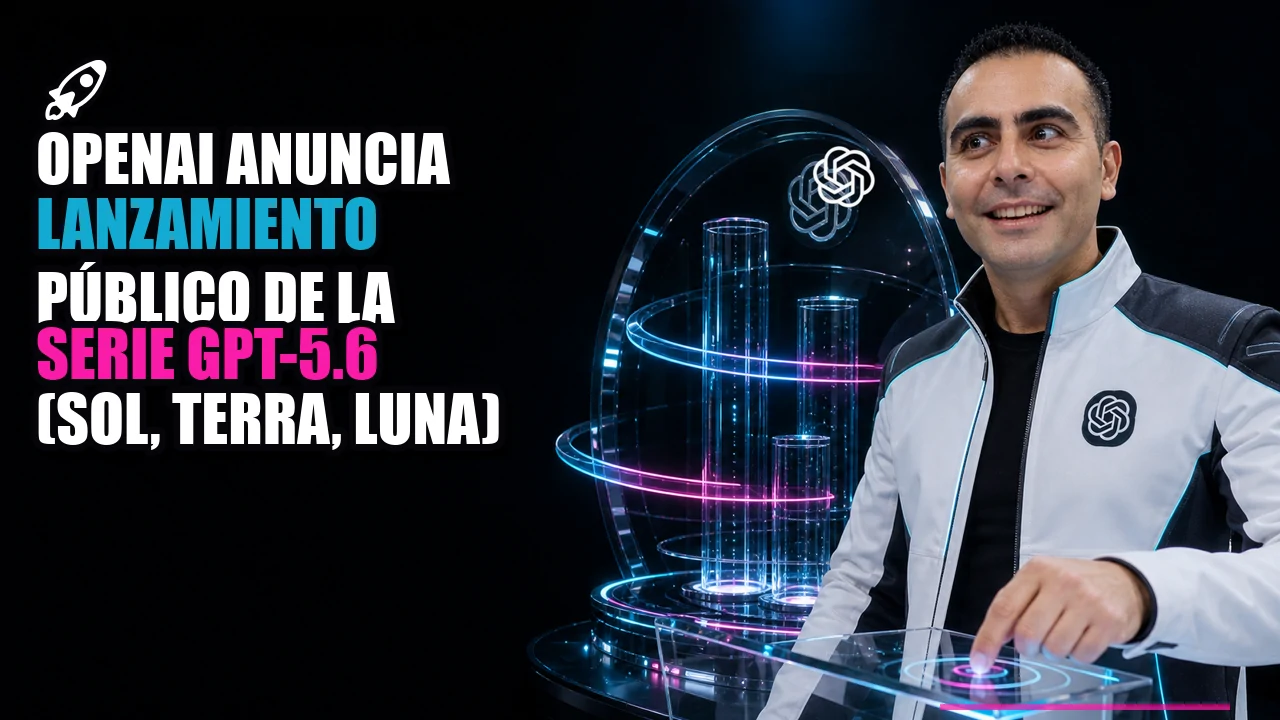 🚀 OpenAI anuncia lanzamiento público de la serie GPT-5.6 (Sol, Terra, Luna)