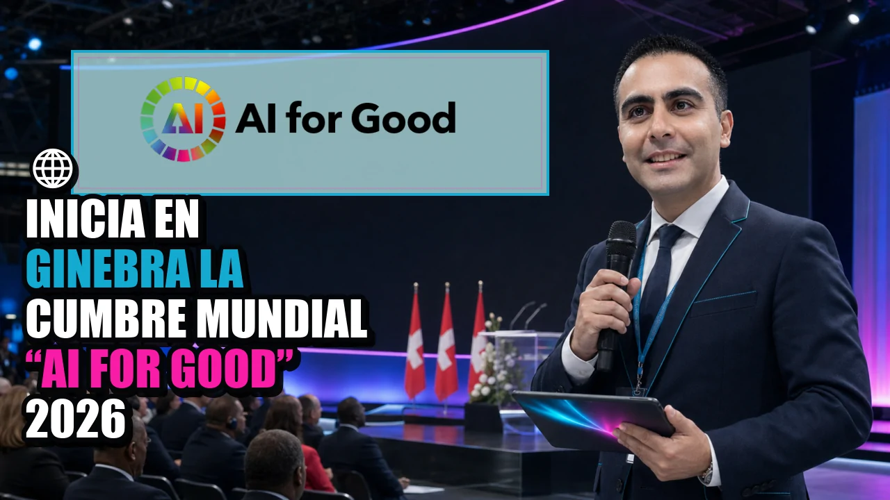 🌐 Inicia en Ginebra la Cumbre Mundial “AI for Good” 2026