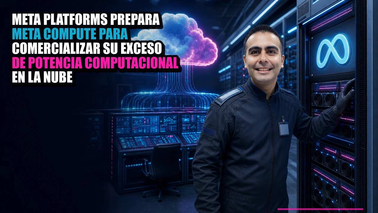 Meta Platforms prepara “Meta Compute” para comercializar su exceso de potencia computacional en la nube