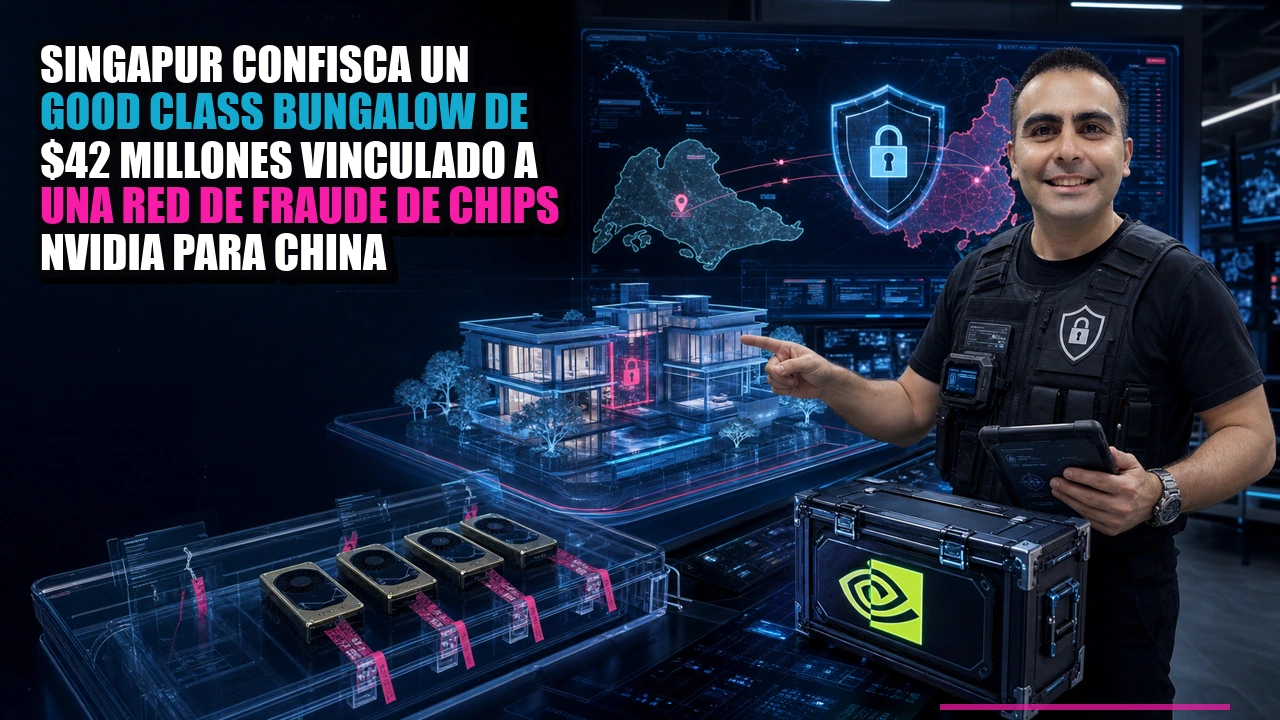 Singapur confisca un Good Class Bungalow de $42 millones vinculado a una red de fraude de chips Nvidia para China