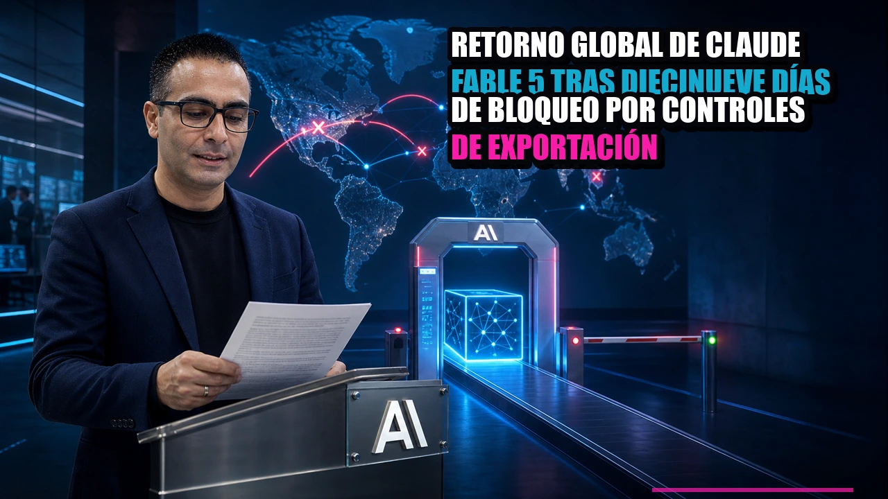 Retorno global de Claude Fable 5 tras diecinueve días de bloqueo por controles de exportación