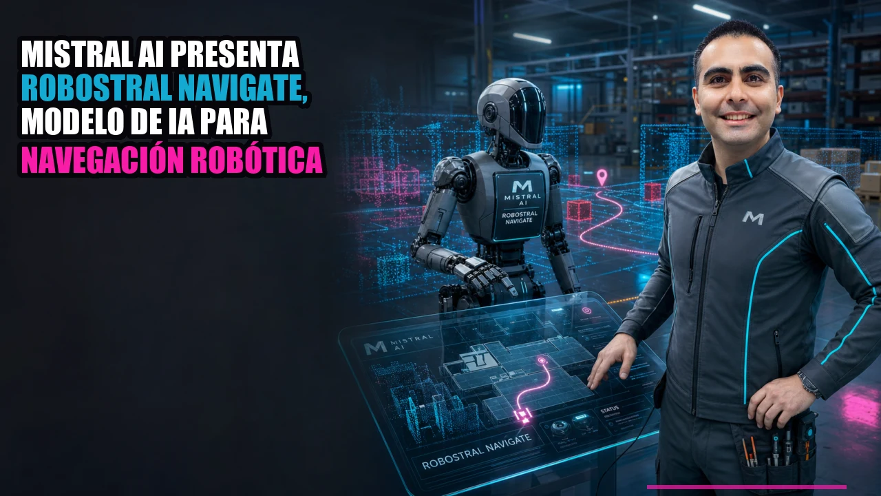 🤖 Mistral AI presenta Robostral Navigate, modelo de IA para navegación robótica