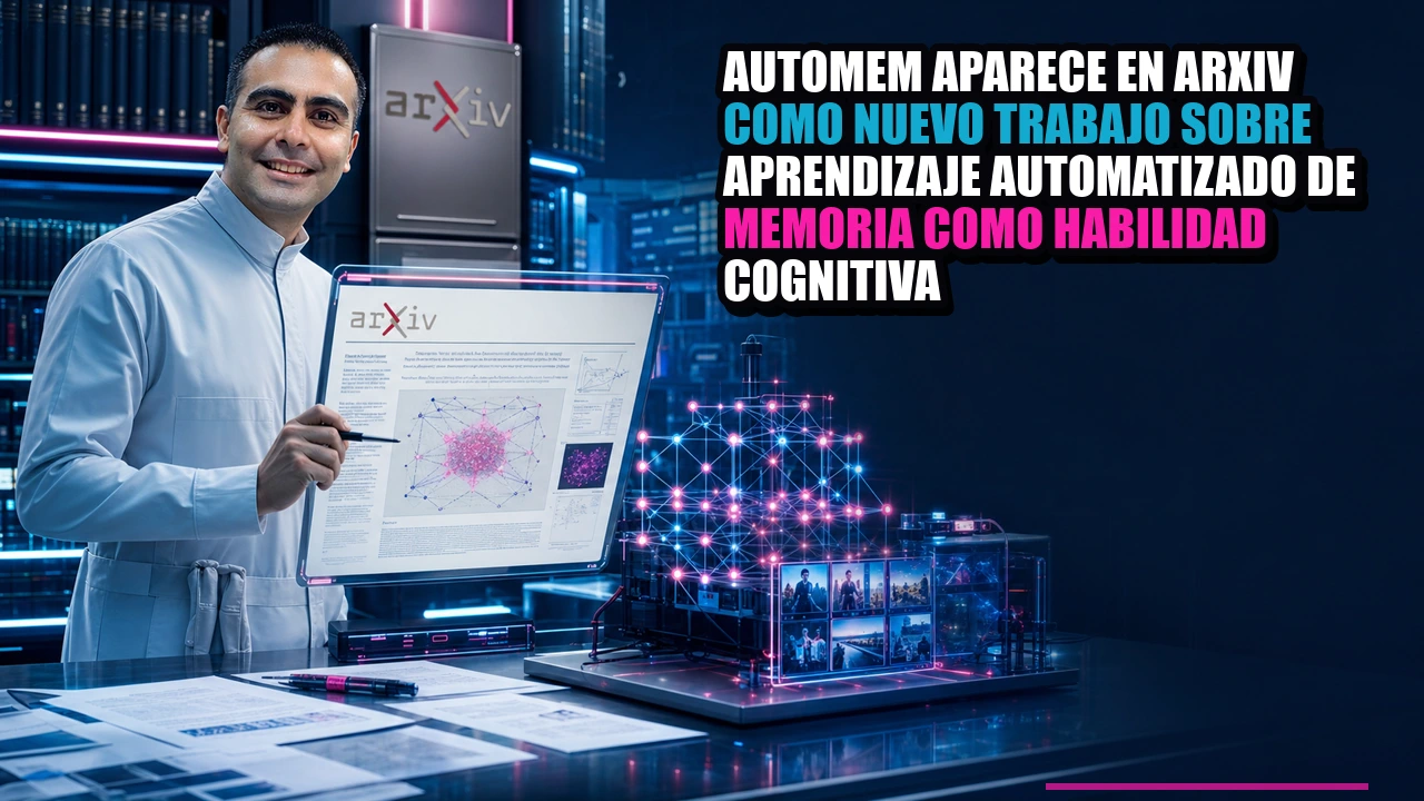 AutoMem aparece en arXiv como nuevo trabajo sobre aprendizaje automatizado de memoria como habilidad cognitiva