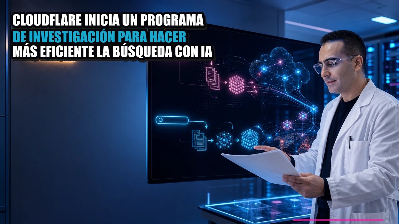 Cloudflare inicia un programa de investigación para hacer más eficiente la búsqueda con IA