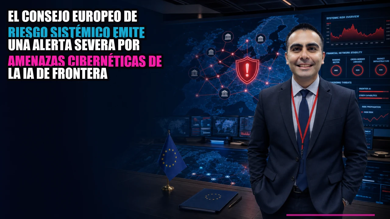 ⚠️ El Consejo Europeo de Riesgo Sistémico emite una alerta severa por amenazas cibernéticas de la IA de frontera