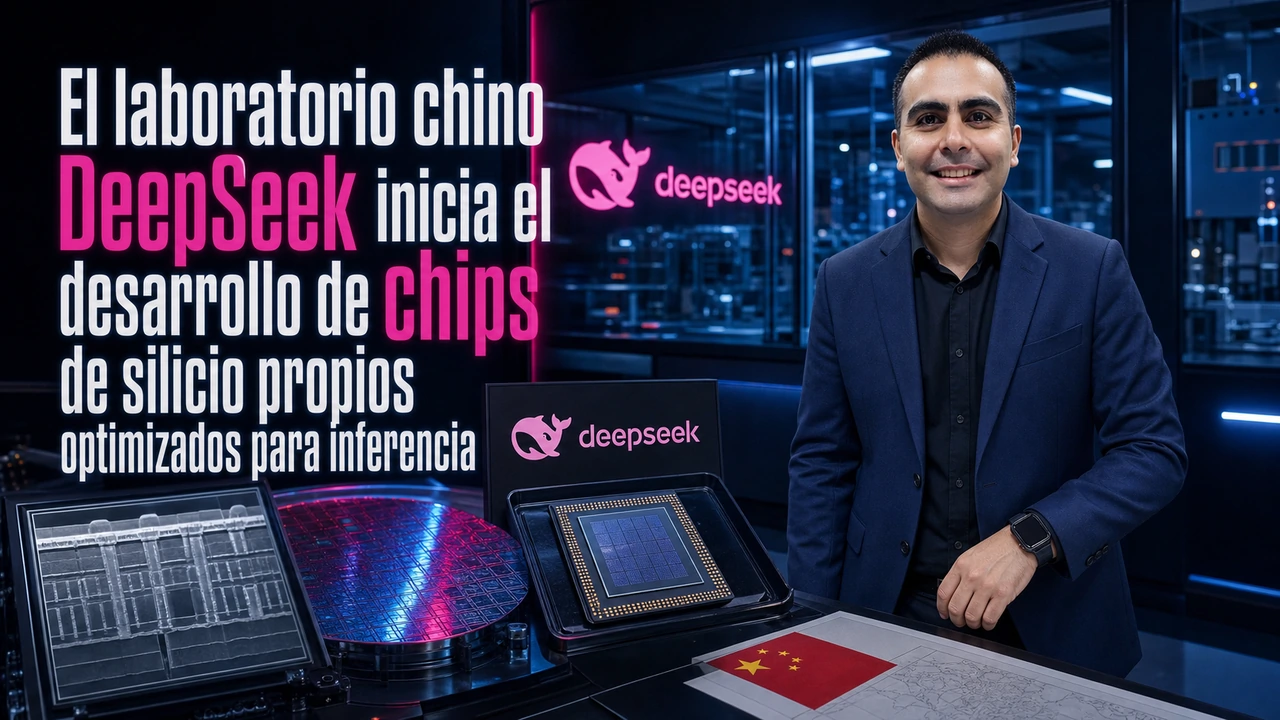 🔬 El laboratorio chino DeepSeek inicia el desarrollo de chips de silicio propios optimizados para inferencia