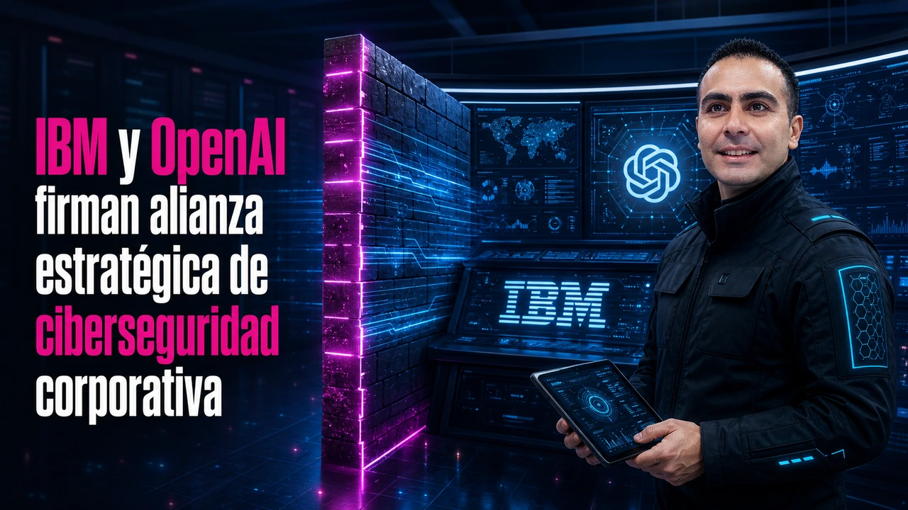 🛡️ IBM y OpenAI firman alianza estratégica de ciberseguridad corporativa