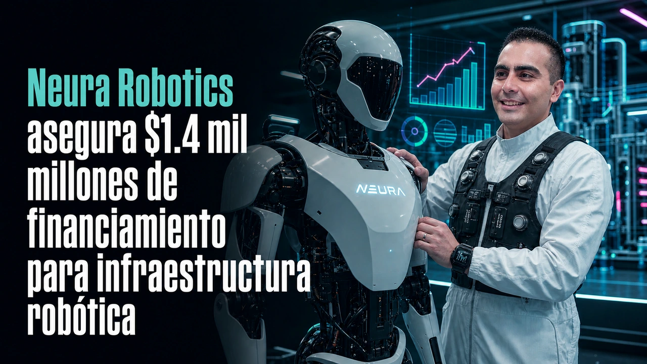 🧬 Neura Robotics asegura $1.4 mil millones de financiamiento para infraestructura robótica