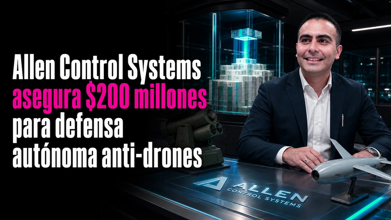 💥 Allen Control Systems asegura $200 millones para defensa autónoma anti-drones