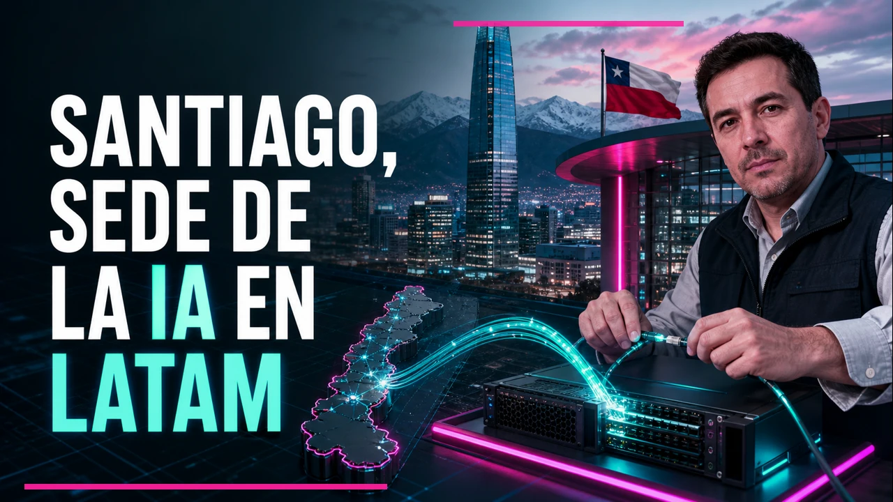 🇨🇱 Santiago de Chile es elegida sede del principal encuentro sobre infraestructura para IA en Latinoamérica