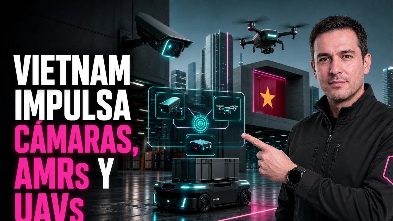 Vietnam impulsa el Desarrollo de Cámaras con IA, AMRs y UAVs bajo la Resolución 57
