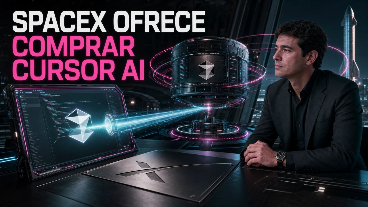 SpaceX Asegura una Opción de Compra sobre la Startup Cursor AI por 60,000 Millones de Dólares