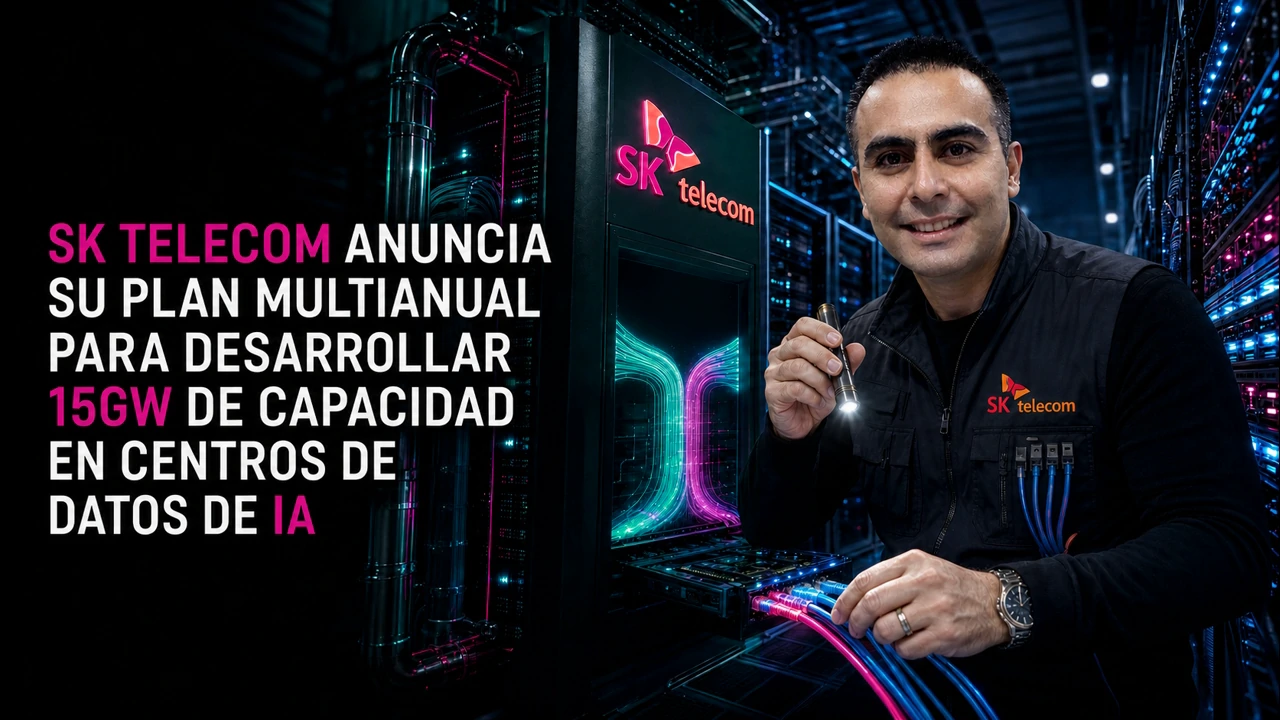 SK Telecom Anuncia su Plan Multianual para Desarrollar 15GW de Capacidad en Centros de Datos de IA