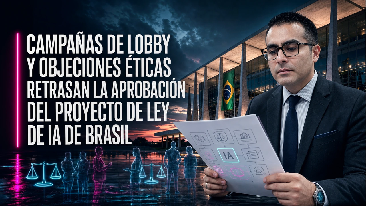 Campañas de Lobby y Objeciones Éticas Retrasan la Aprobación del Proyecto de Ley de IA de Brasil