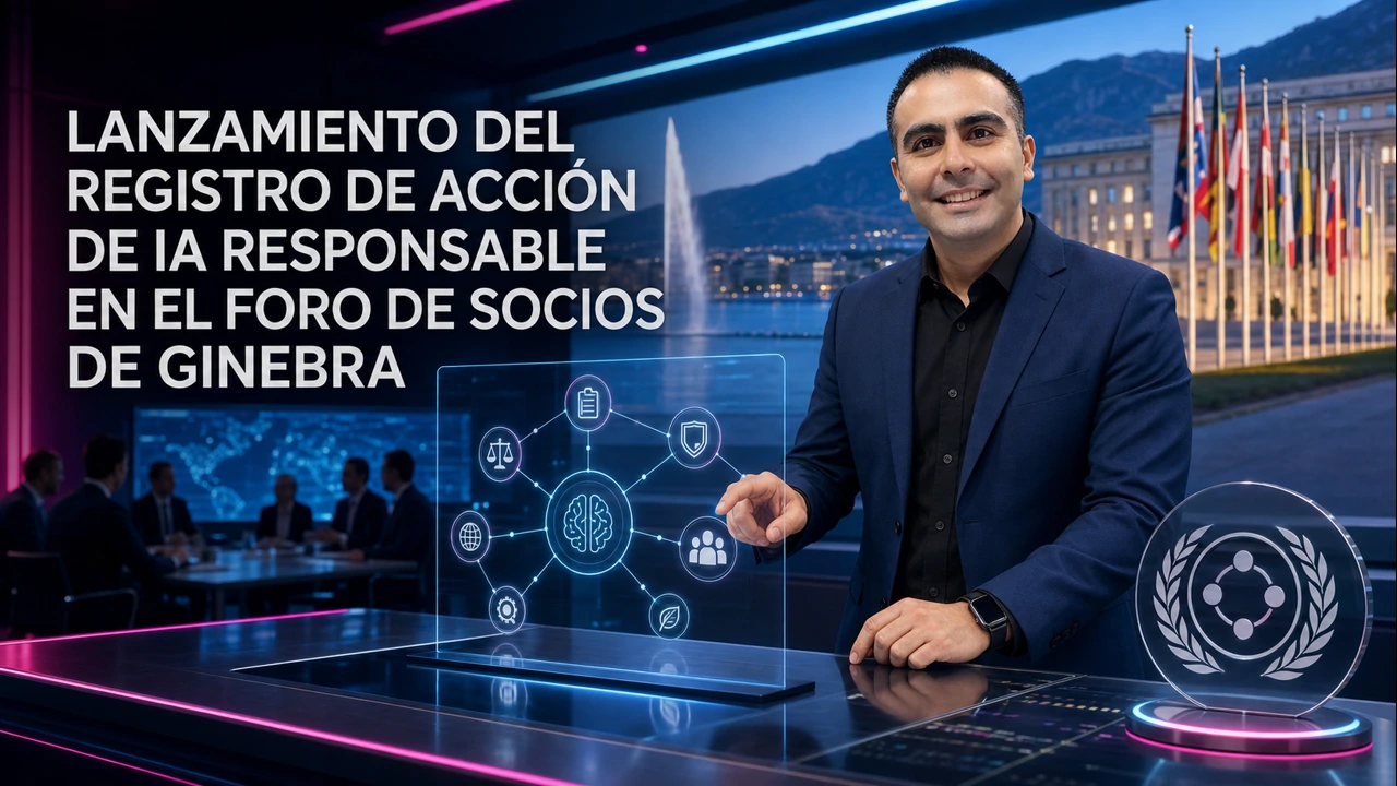 Lanzamiento del Registro de Acción de IA Responsable en el Foro de Socios de Ginebra