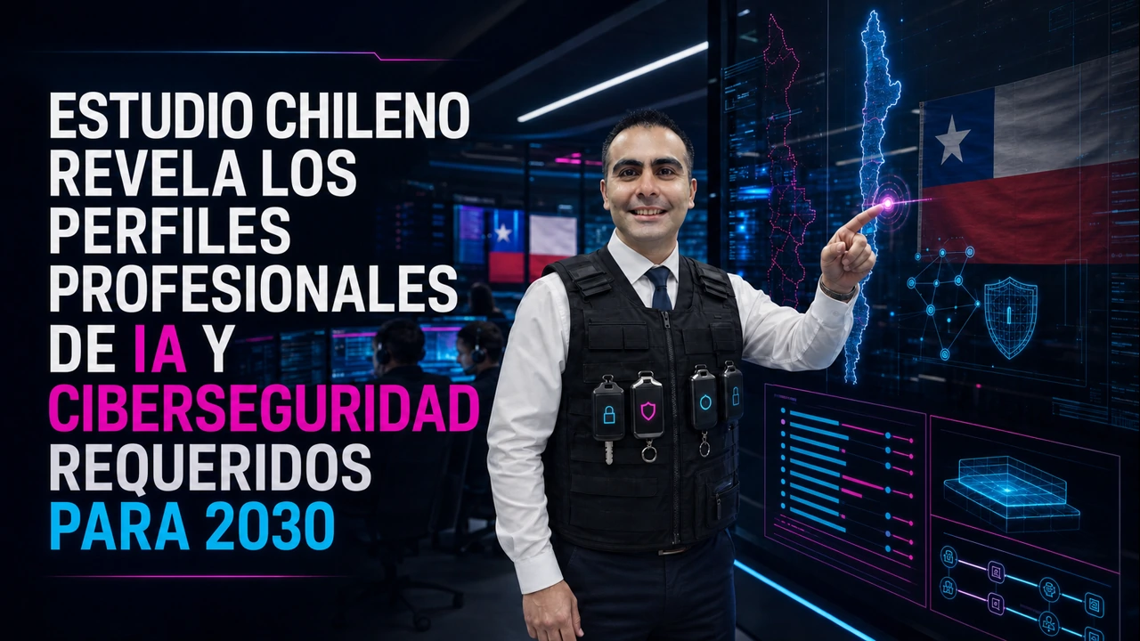 Estudio chileno revela los Perfiles Profesionales de IA y Ciberseguridad requeridos para 2030