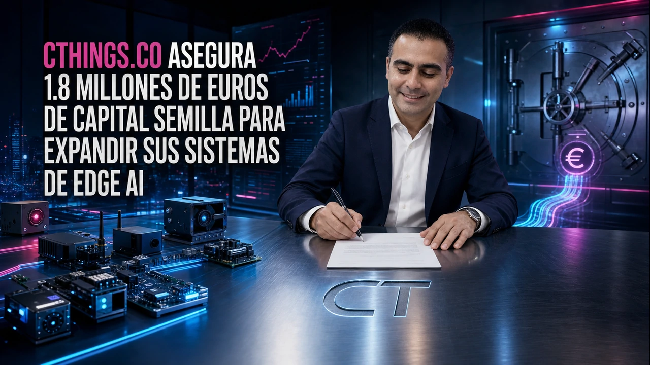 CTHINGS.CO Asegura 1.8 Millones de Euros de Capital Semilla para Expandir sus Sistemas de Edge AI