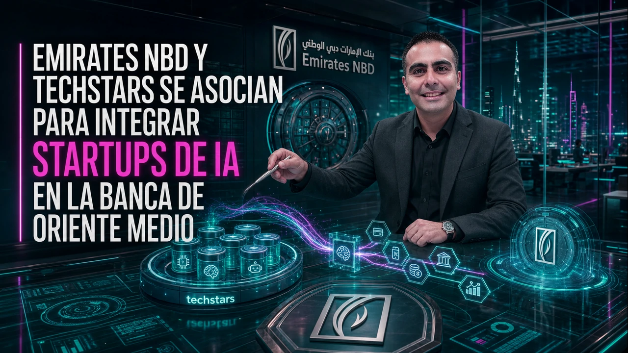 Emirates NBD y Techstars se Asocian para Integrar Startups de IA en la Banca de Oriente Medio