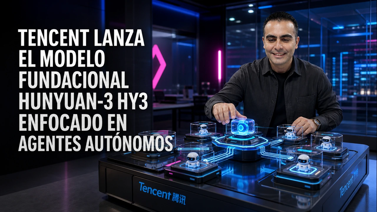 Tencent lanza el Modelo Fundacional Hunyuan-3 Hy3 Enfocado en Agentes Autónomos