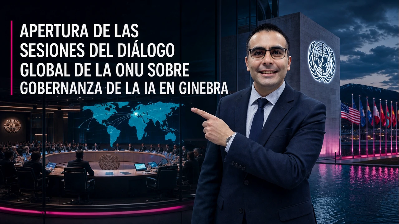 Apertura de las Sesiones del Diálogo Global de la ONU sobre Gobernanza de la IA en Ginebra