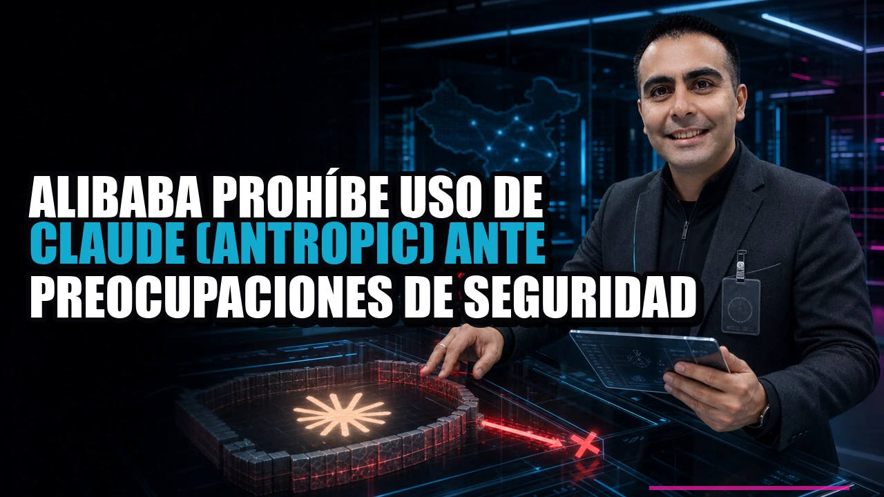 Alibaba prohíbe uso de Claude (Antropic) ante preocupaciones de seguridad