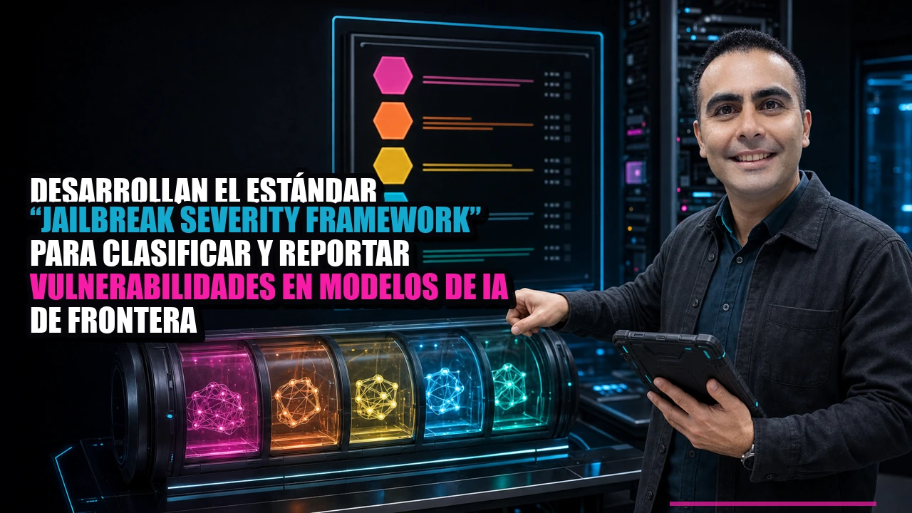 Desarrollan el estándar “Jailbreak Severity Framework” para clasificar y reportar vulnerabilidades en modelos de IA de frontera