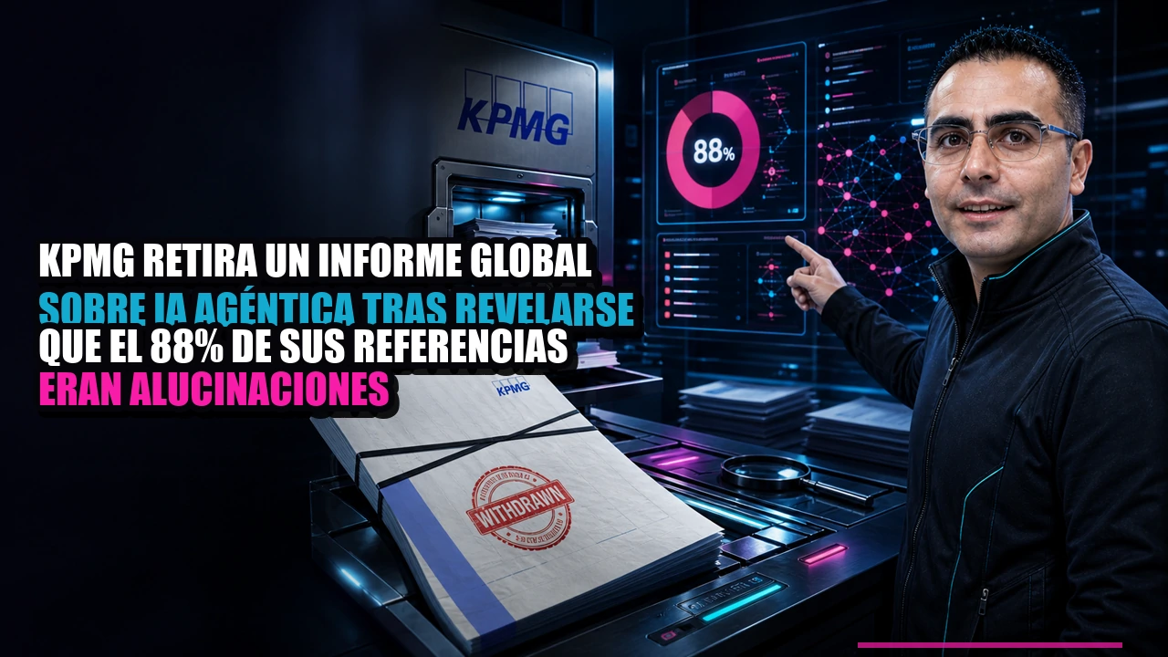 KPMG retira un informe global sobre IA agéntica tras revelarse que el 88% de sus referencias eran alucinaciones