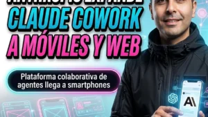 📱 Anthropic expande Claude Cowork a móviles y web