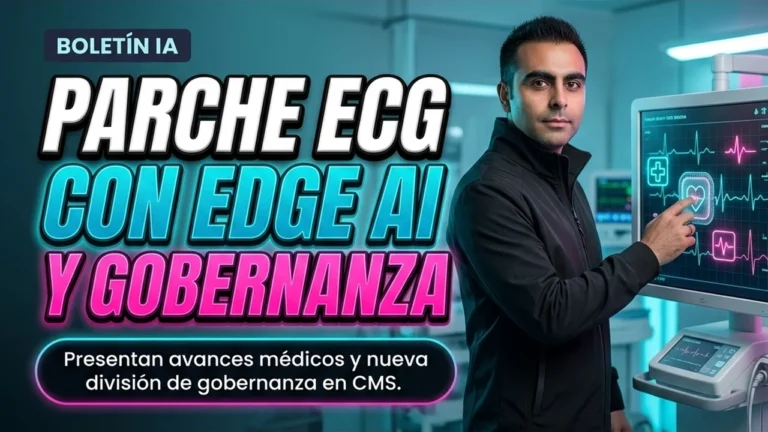 Avances de Parche Flexible ECG de Edge AI y Lanzamiento de la División de Gobernanza en CMS
