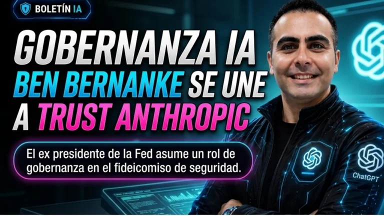 📰 Ben Bernanke se incorpora al “Long-Term Benefit Trust” de Anthropic
